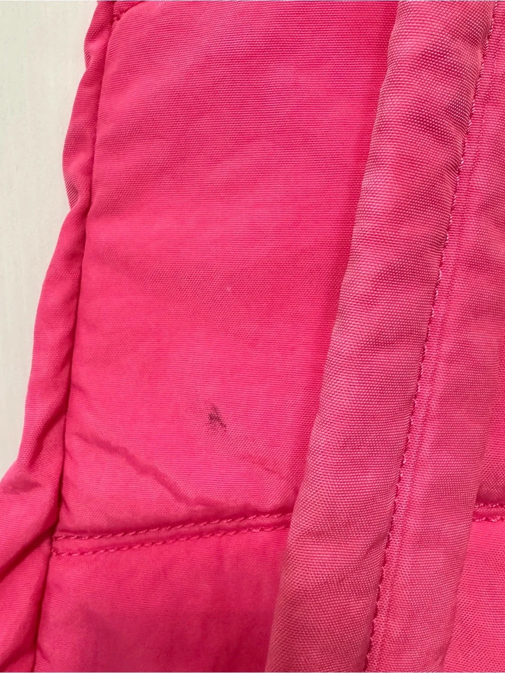 Kipling Hot Pink Expandable Nylon Backpack